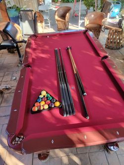 Beautiful Billard Pool Table, Ping Pong Table, United Billards Premium