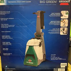 BISSELL COMMERCIAL PROFESSIONAL BIG GREEN CARPET CLEANER - BRAND NEW