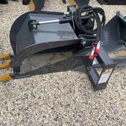 Skid Steer Stump Grapple Bucket