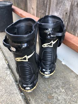 Alpinestars motorcycle boots smx 10 1/2