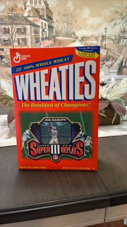 Wheaties halogram boxes