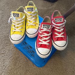 Converse AllStar Red And Yellow♥️💛