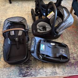 Evenflo - SHYFT INTUITI TRAVEL SYSTEM WITH REVOLVE180 LITEMAX NXT ROTATIONAL INFANT CAR SEAT