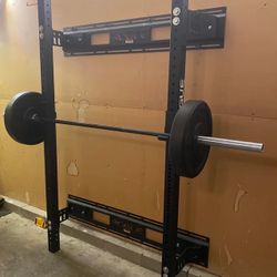 Rogue Wall Slim Rack For Weights