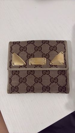 GG Canvas Compact Wallet