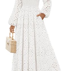 Women’s Spring, Long Sleeve Maxi Dress