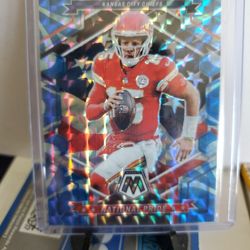 Chiefs Patrick Mahomes Refractor Card