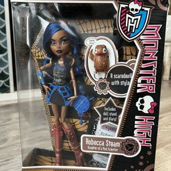 Mattel Monster High Doll Robecca Steam First Wave NIB Gen 1