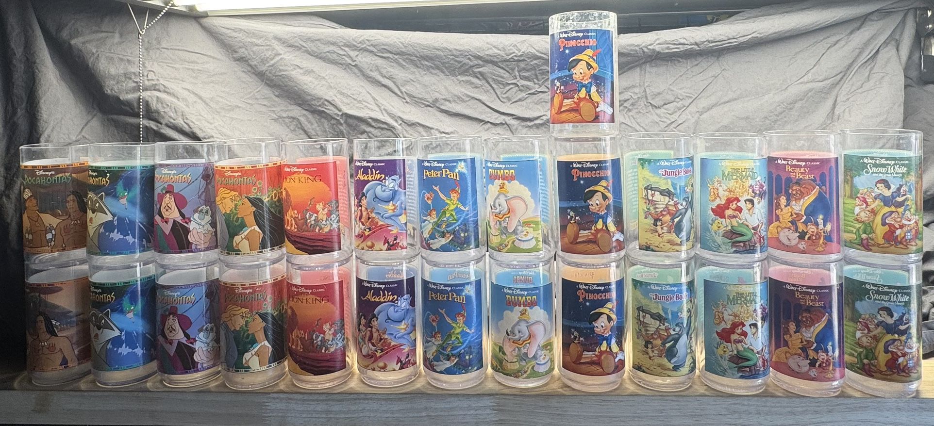 Disney Collector Cups