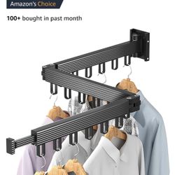 WALL MOUNTED CLOTHES DRYER RACK