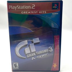 Grand Turismo 3 A-Spec Playstation 2 PS2 Complete Video Game 
