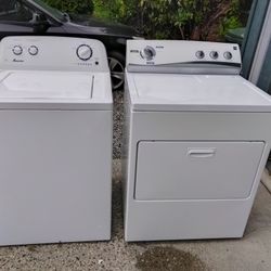 Washer and dryer 