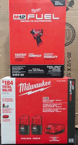 Milwaukee m12 fuel impact driver kit