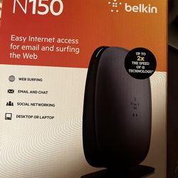 Belkin Wi-Fi Router N150