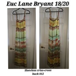 Lane Bryant maxi dress