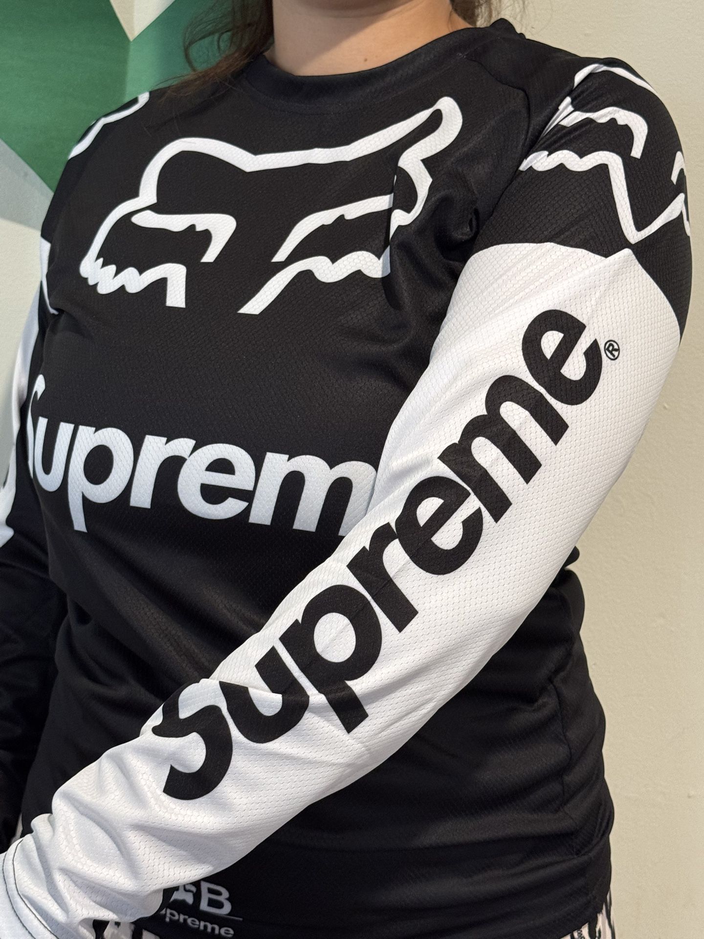 Black Supreme X Fox Racing Shirt