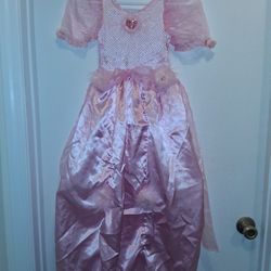 Pink Barbie Gown Halloween Costume 