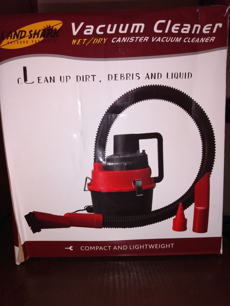 Wet/Dry Canister Car Vacuum Cleaner