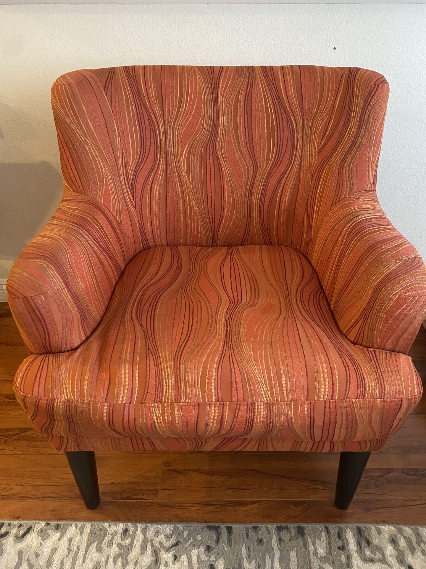 Orange couch 