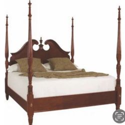 ELEGANT THOMASVILLE SOLID CHERRY BEDROOM SET - Complete 6-Piece Collection