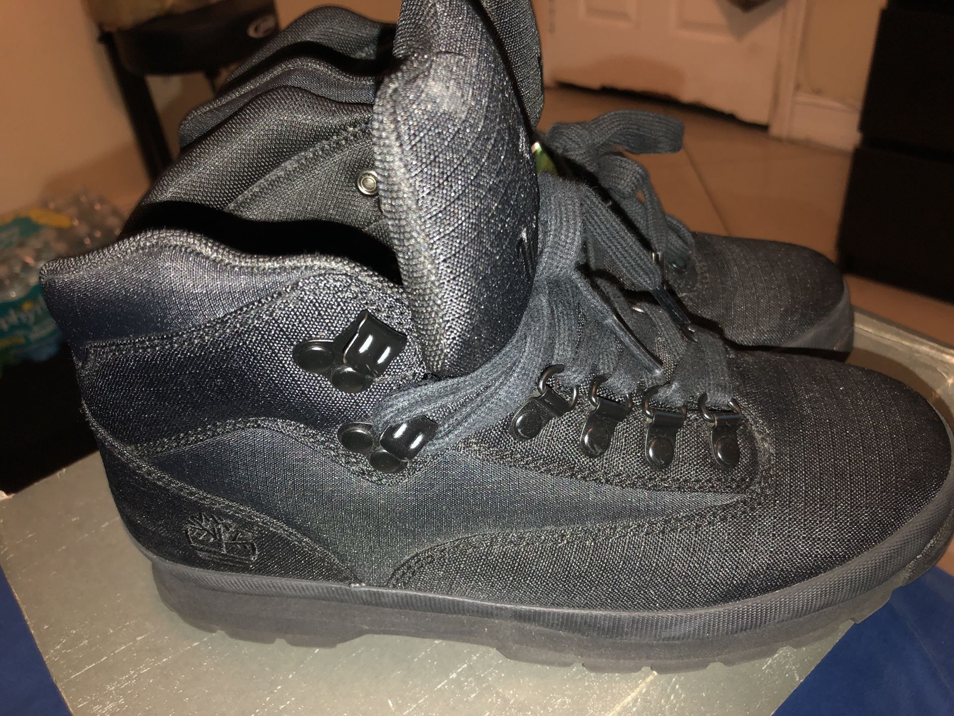 Timberland field boots black size 7