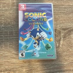 Sonic Colors Nintendo Switch Game