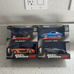 Fast And Furious Jada Toys 1:32 Scales