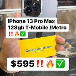 iPhone 13 Pro Max 128gb Tmobile /Metro 