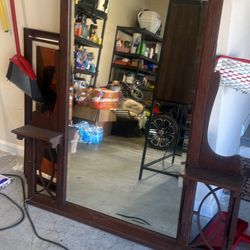Antique Shaving Mirror
