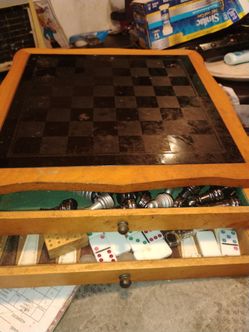 Glass top board game