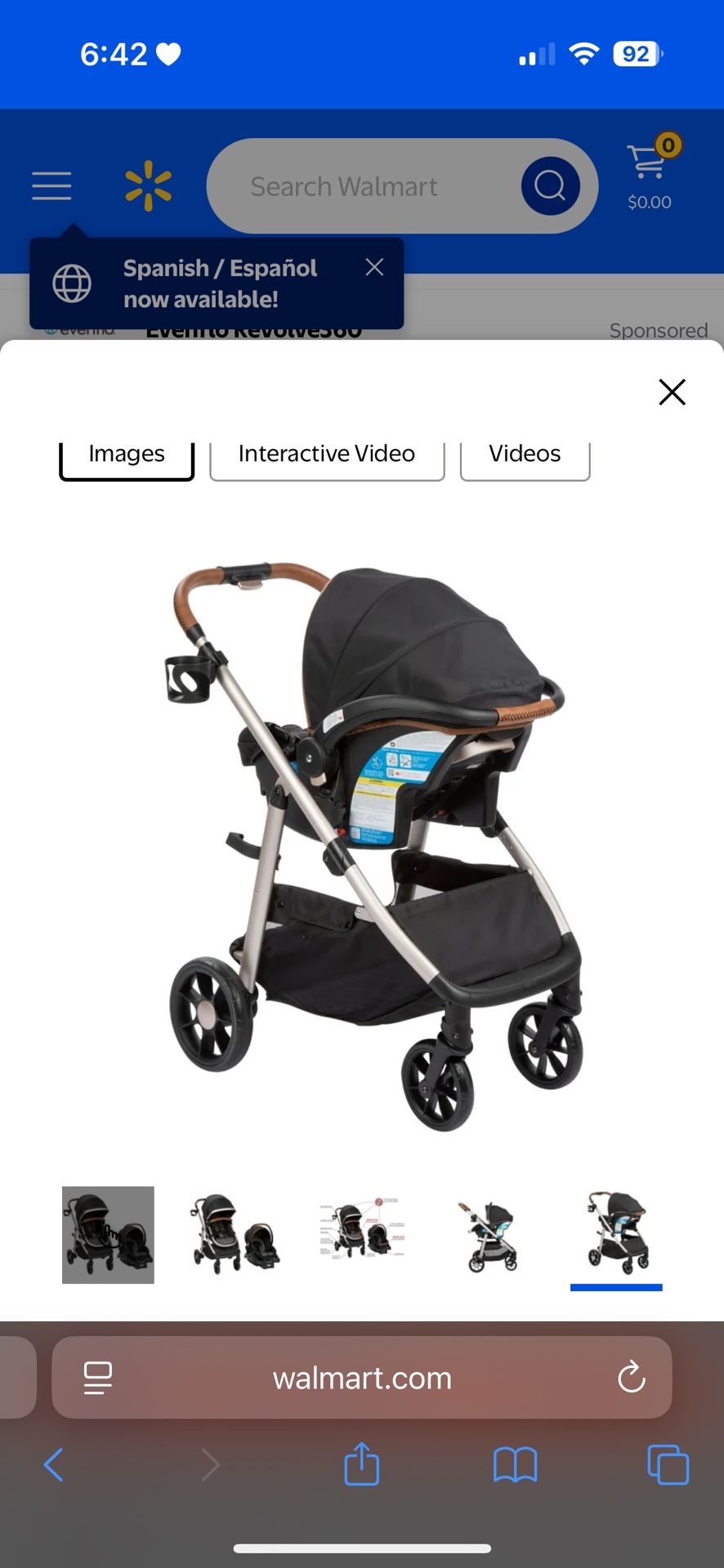 Monbebe Stroller And Car Seat