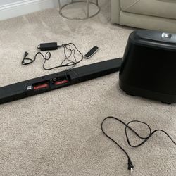 Polk Sound Bar With SubWoofer & Alexa