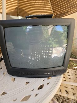 Zenith tube TV with remote