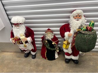 Santa Claus standing decorations