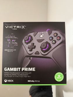 VICTRIX GAMBIT PRIME XBOX PC WIRED GAMING CONTROLLER – PRO PERFORMANCE