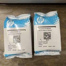 HP Instant Ink 68/308 -   Black And Tri-color Cartridges