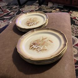 Vintage Mikasa Whole Wheat Granola Dinner Pl