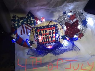 4th of July wreaths