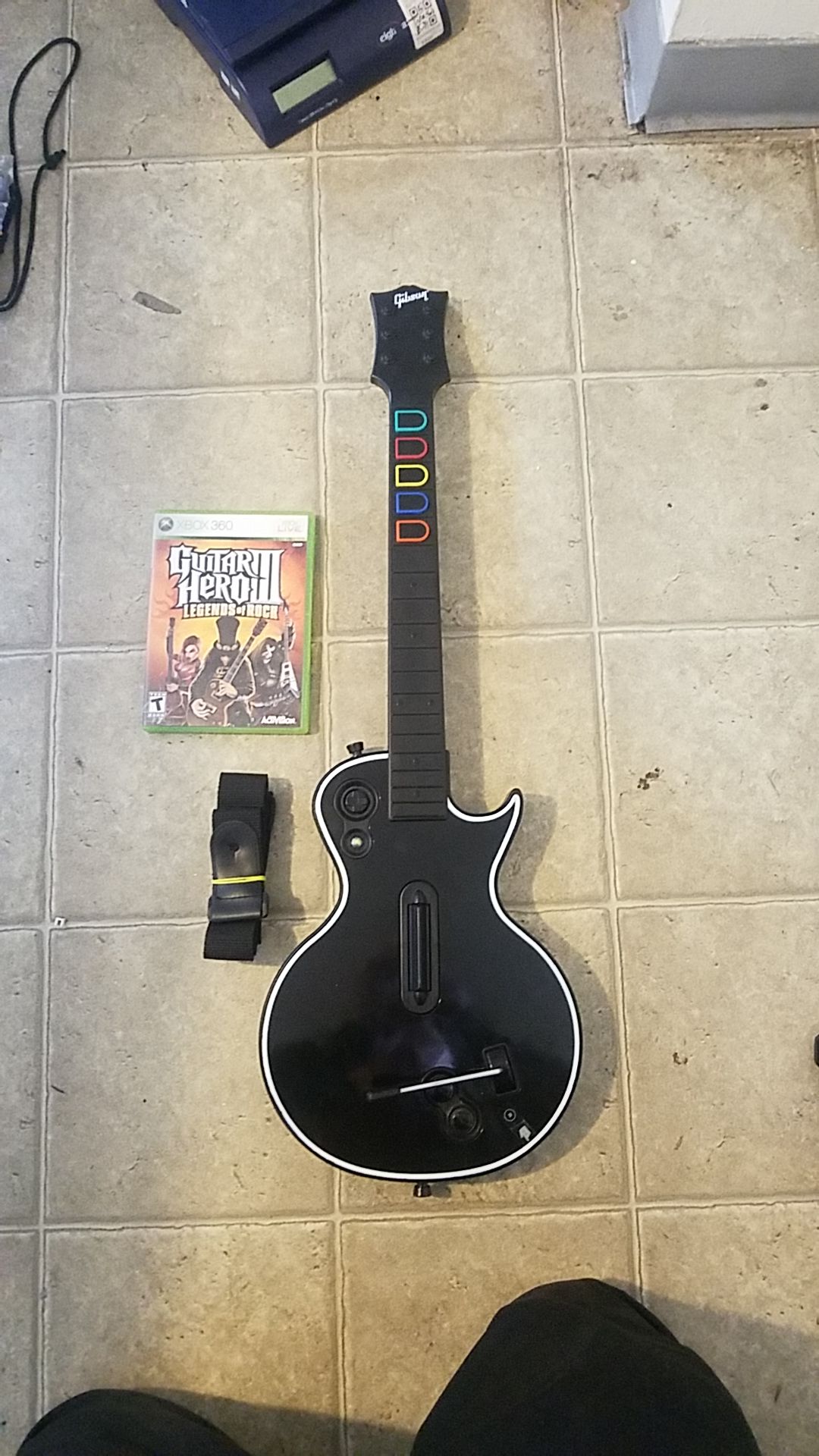 xbox 360 Guitar Hero 3 gibson les paul