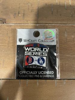 Dodgers and Boston’s World Series pin New And Vintage