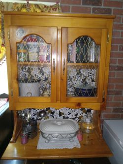 Various kitchen items, and furniture.