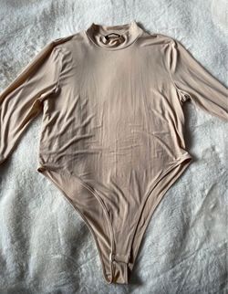 Beige Bodysuit