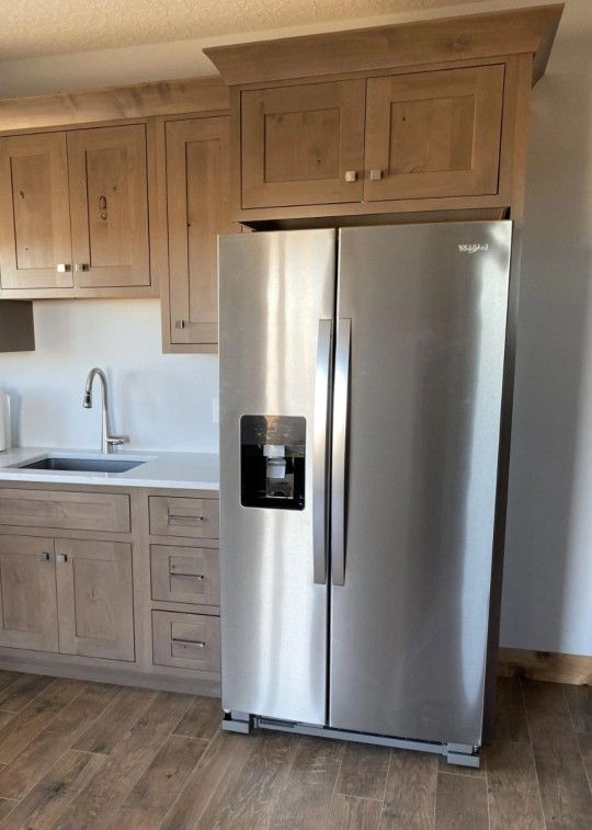 WRS325SDHZ whirlpool 24.6 cu ft side by side refrigerator stainless