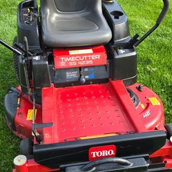Toro time cutter 42" zero turn