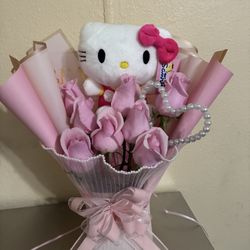 Flower Arrangements/flower Bouquet / Ramo De Rosas 