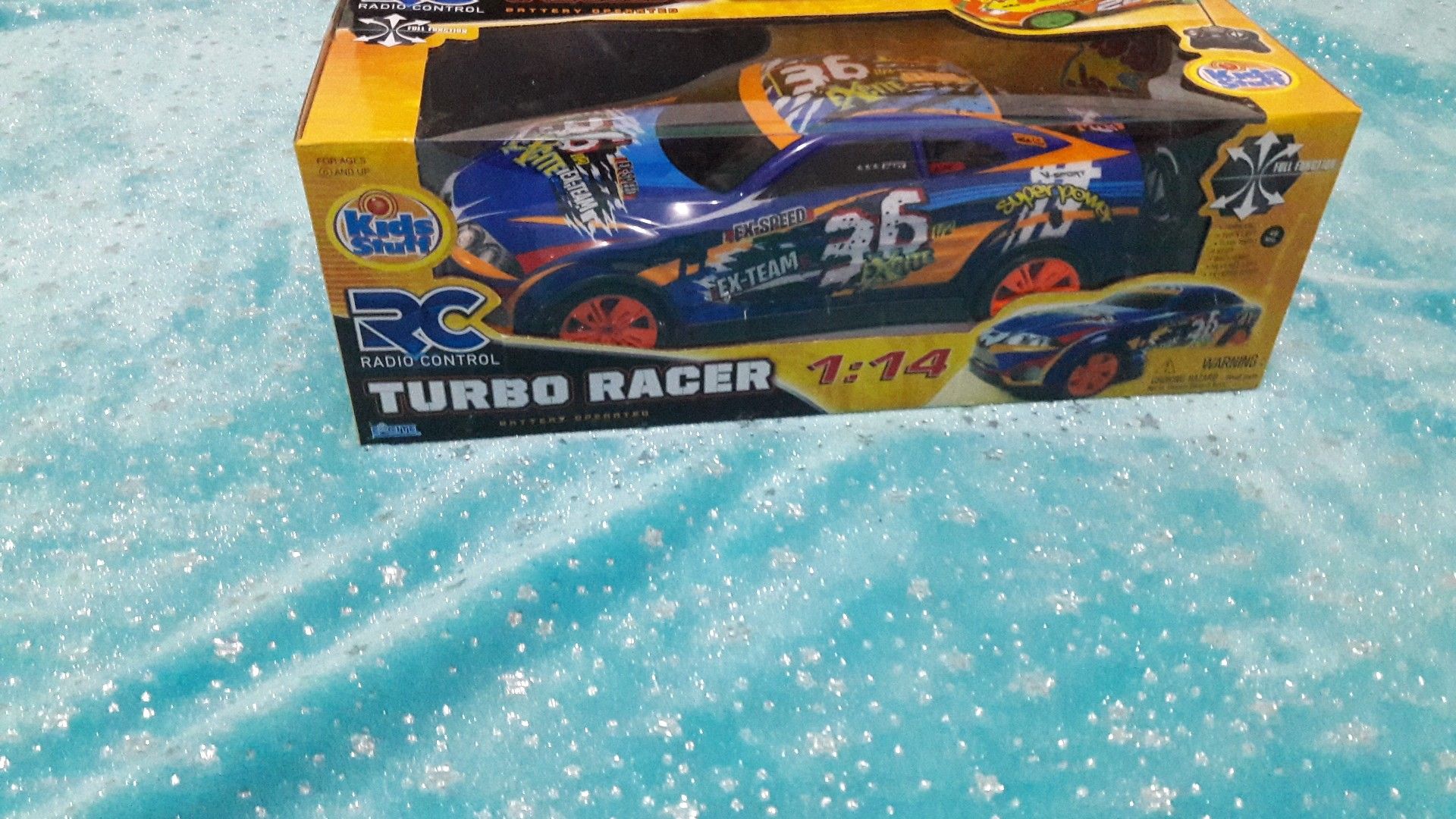 Turbo Racer the turbo car/carro a control remoto