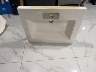 Bathroom vanity sinks