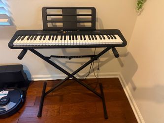 Casio Casiotone Electric Keyboard with Stand