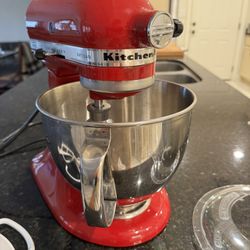 KitchenAid Artisan Series 5qt 10-Speed Stand Mixer Red 