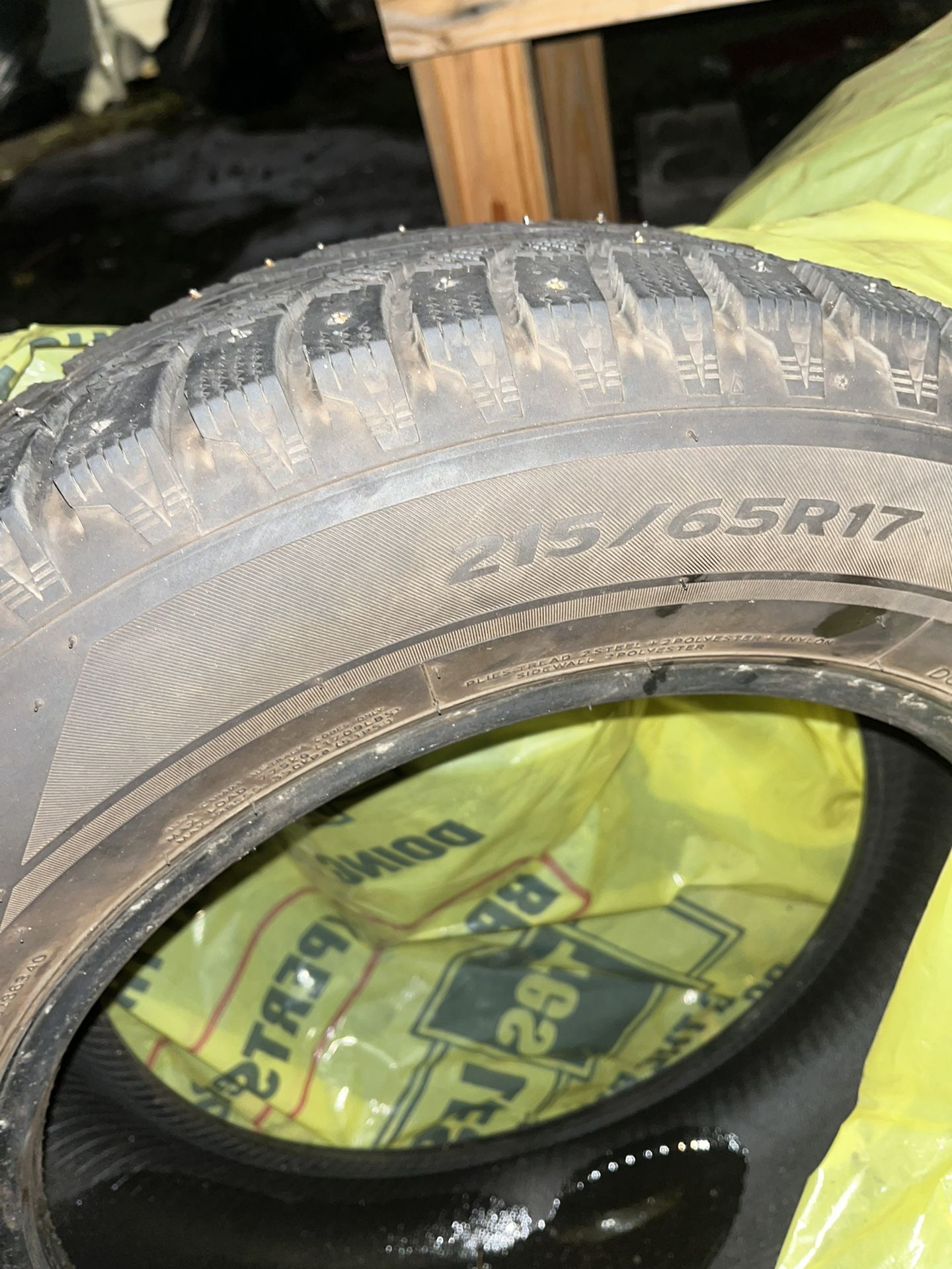 STUDED TIRES